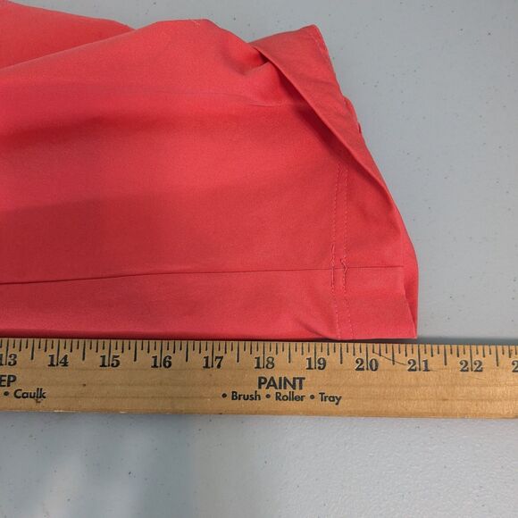 NIKE Womens Capri Crops Coral Athletic Convertible Golf Crop Size Medium 8-10 - Picture 4 of 6